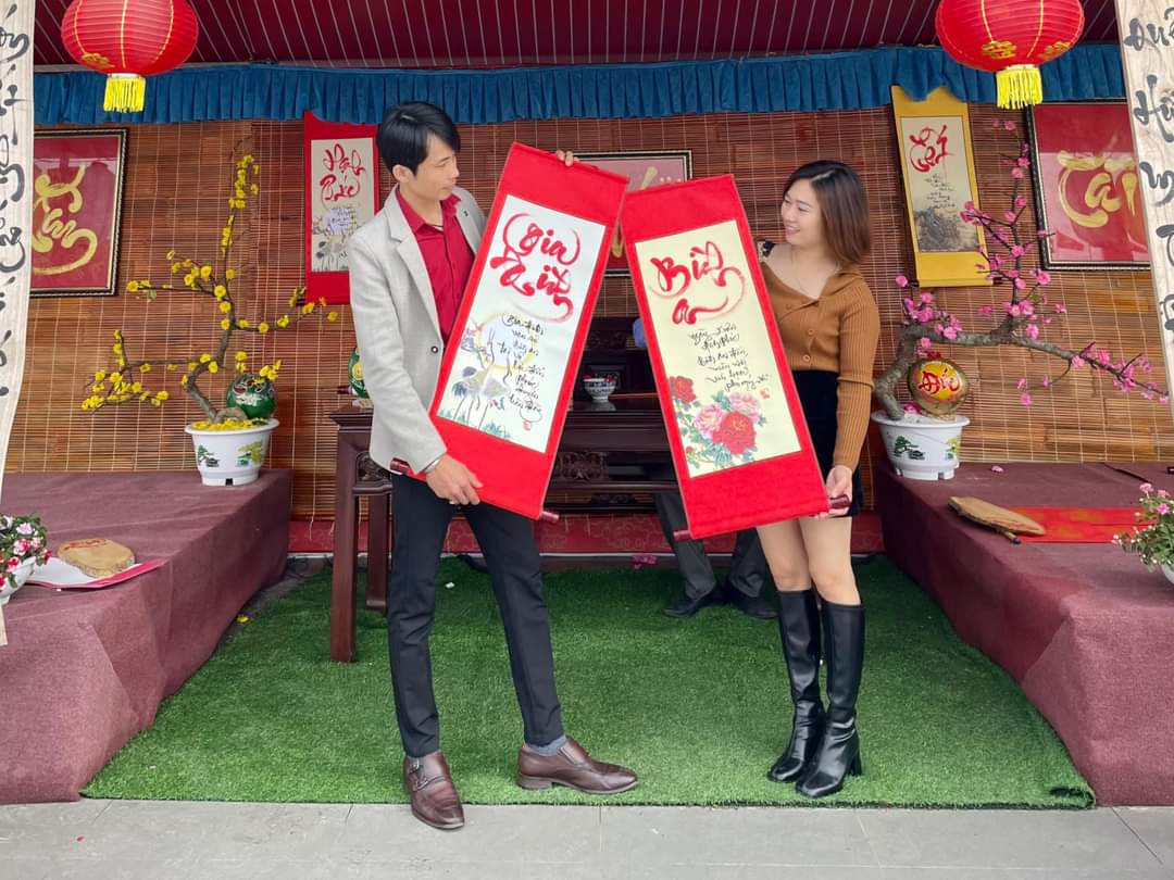 Lưu giữ nét đẹp văn hóa xin chữ đầu Xuân