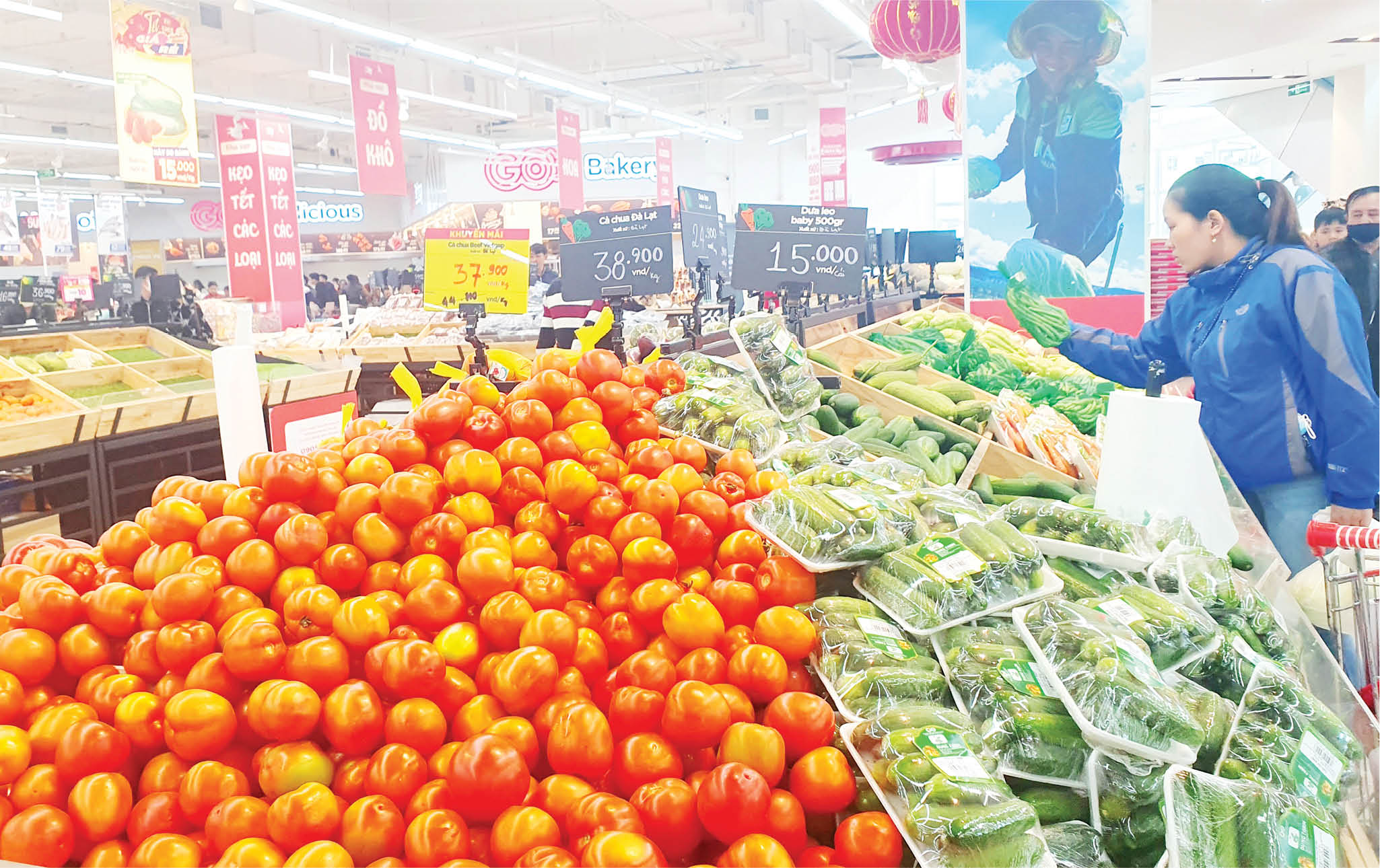 Thị trường bình ổn trong  sau Tết Nguyên đán Quý Mão