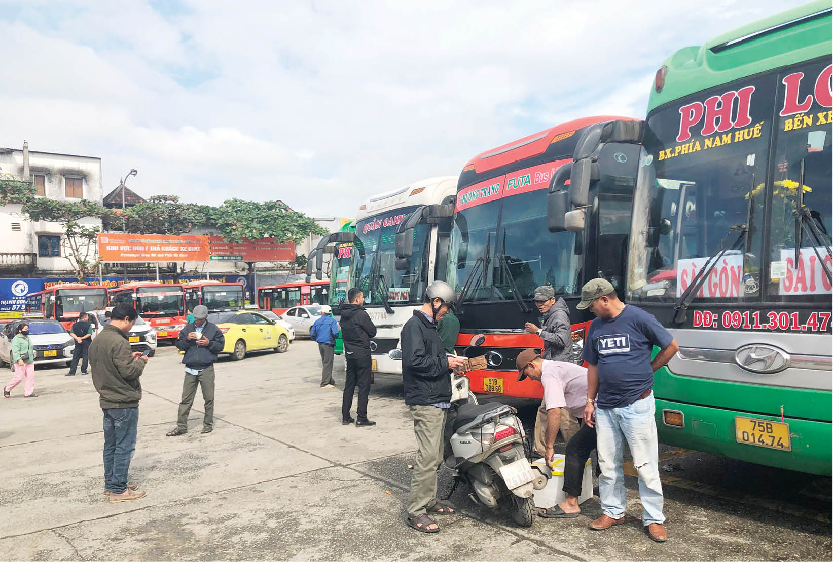 Tàu xe sau Tết Không “áp lực” như mọi năm