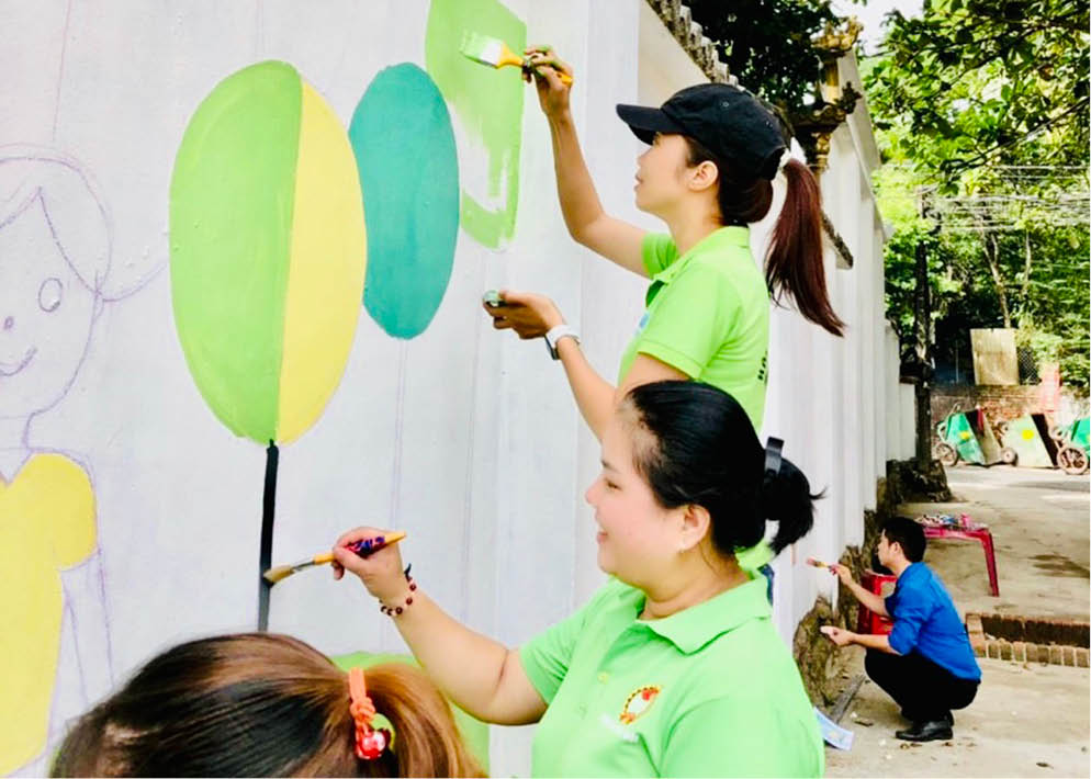 Đẹp, an toàn trên địa bàn nông thôn