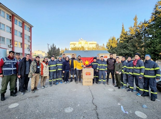 Đoàn Việt Nam trao tặng 2 tấn thiết bị y tế cho Thổ Nhĩ Kỳ