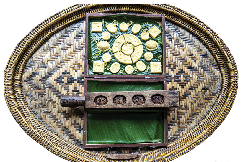 Hundred-year-old cookie molds