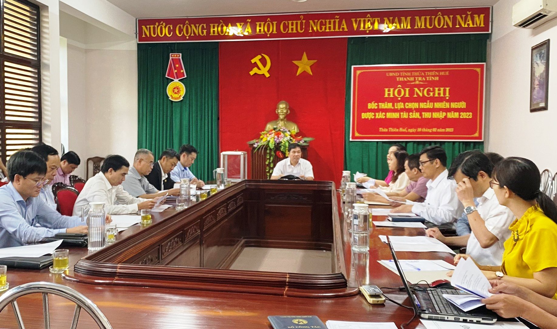 Bốc thăm ngẫu nhiên 12 cơ quan để xác minh tài sản