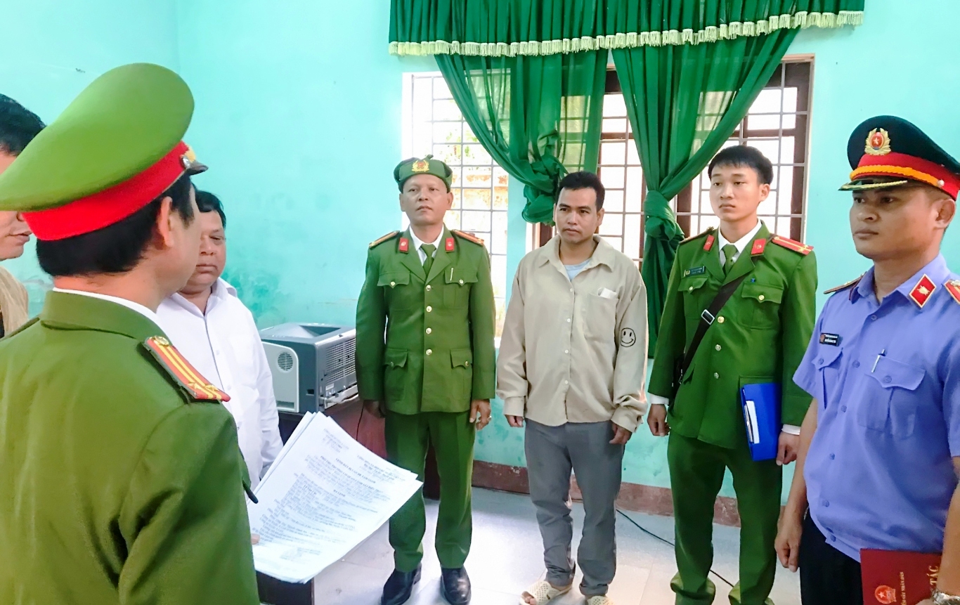 Bắt giam đối tượng chém trọng thương anh ruột