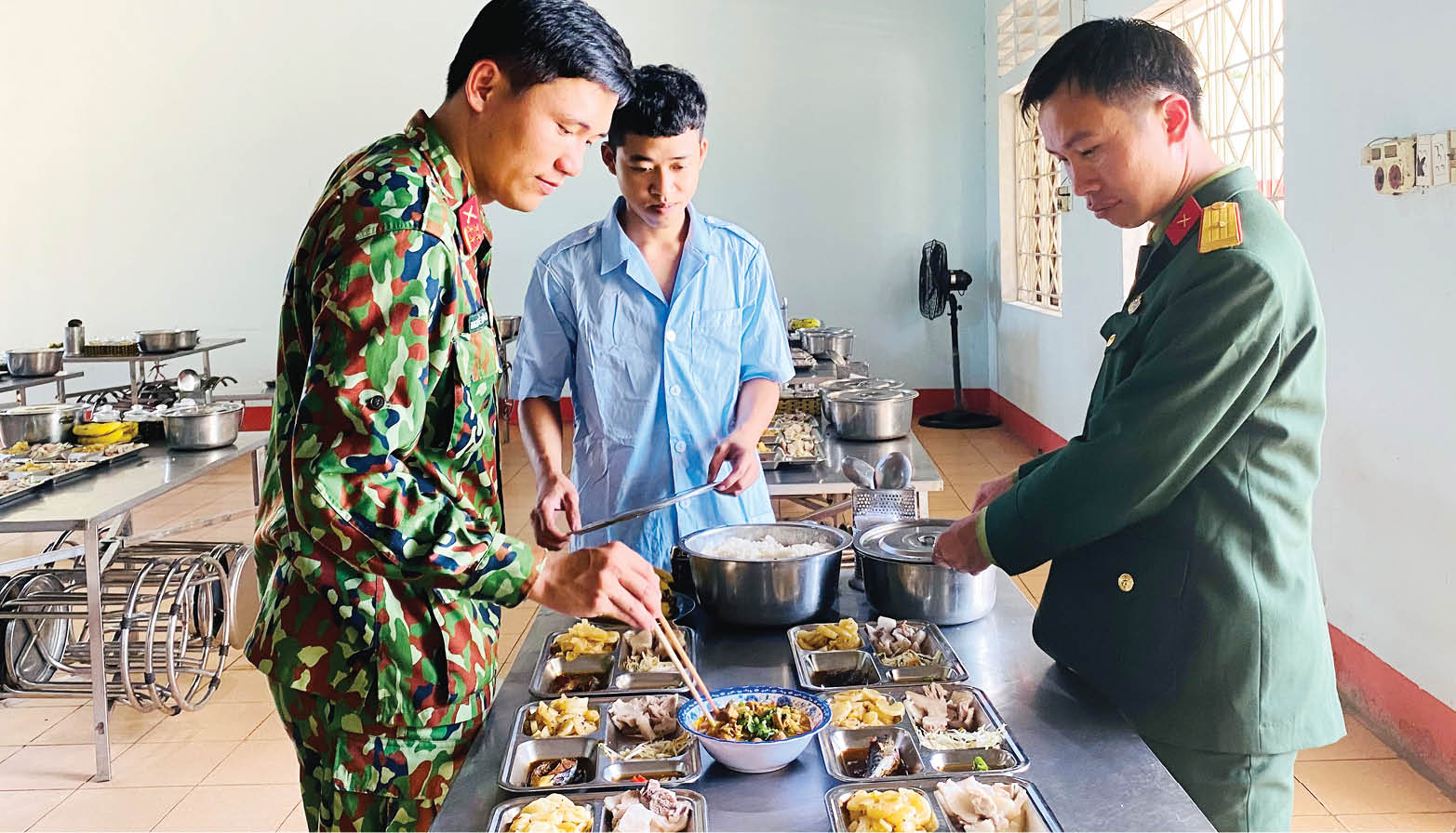 Thầm lặng những chiến sĩ “anh nuôi”