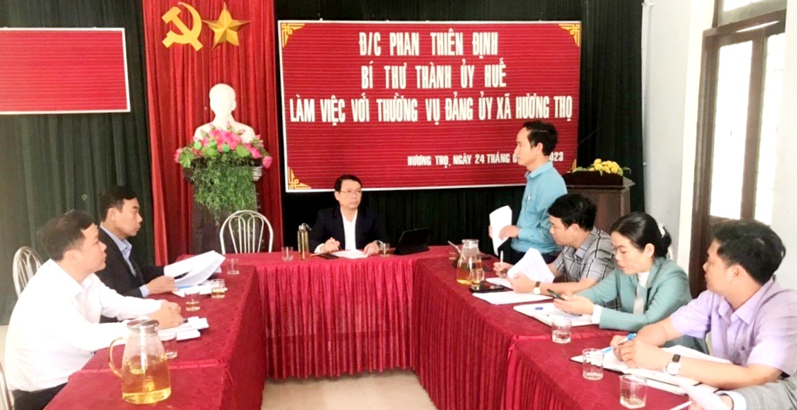 Tăng cường sự lãnh đạo của cấp ủy, nâng cao trách nhiệm người đứng đầu