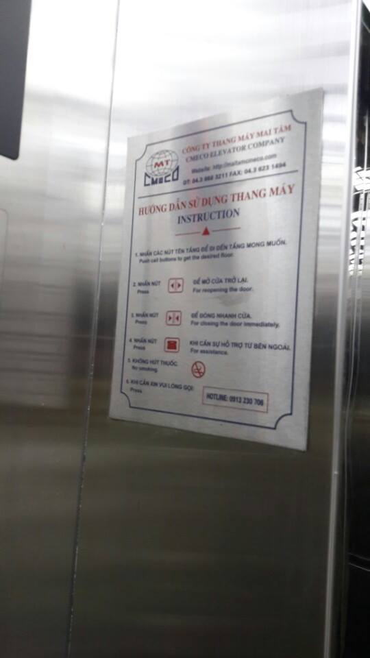 Thang máy gia đình - thang máy mai tâm