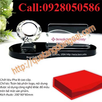 Bán ống cắm bút để bàn,sản xuất quà tặng để bàn, ống cắm bút pha lê, bộ qua tặng để bàn