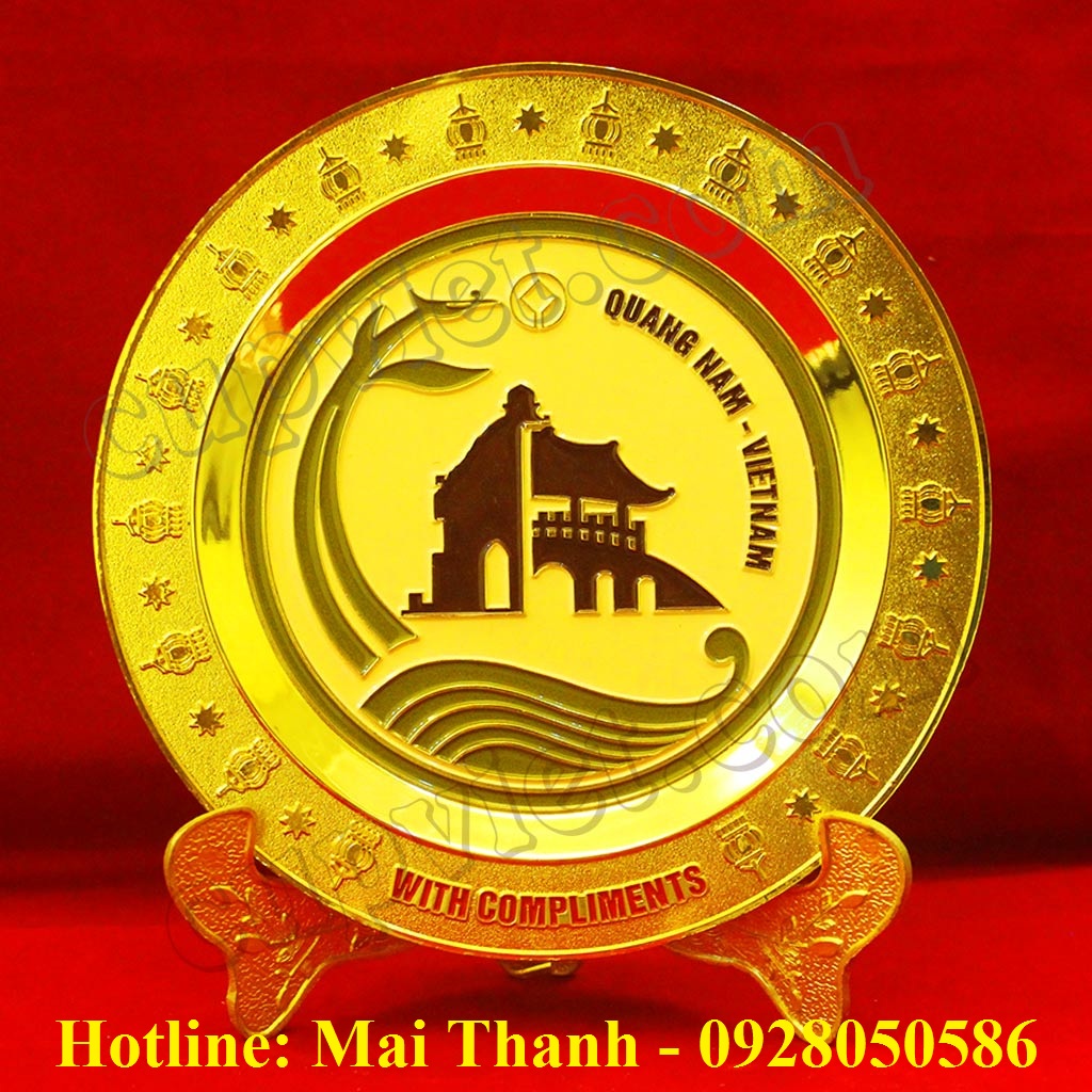Sản xuất đĩa đồng đúc, xưởng bán đĩa biểu trưng, nơi làm đĩa đồng mạ vàng, nơi cung cấp đĩa đồng