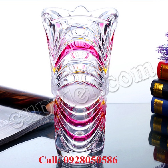 sản xuất lọ hoa pha lê, Cung cấp lọ hoa pha lê,nơi bán lọ hoa thủy tinh, nhận làm lọ hoa pha lê