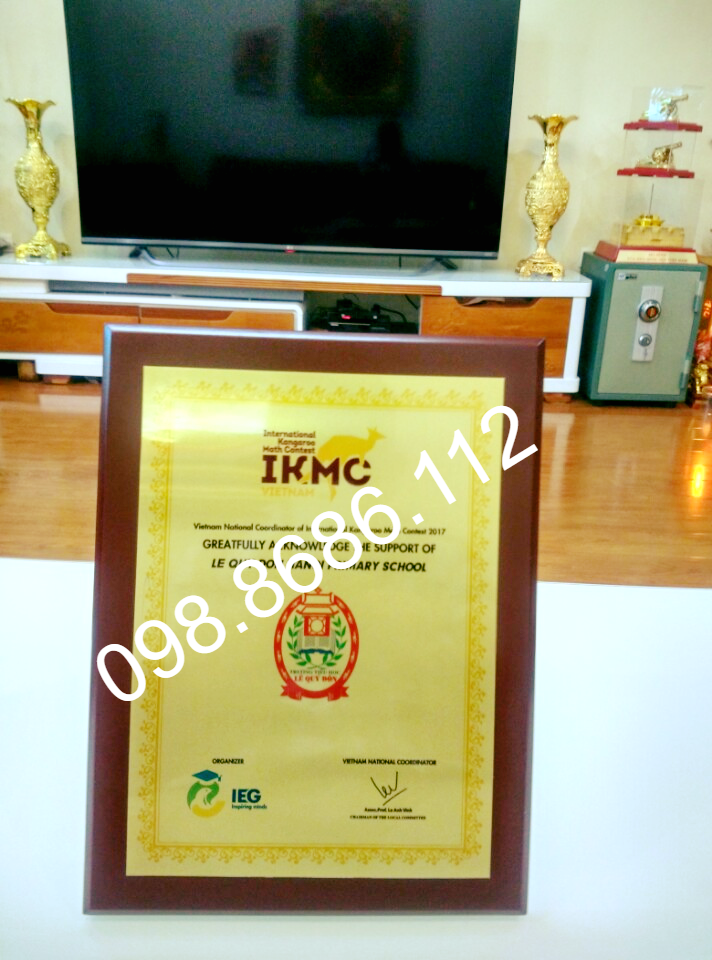 cung cấp bằng khen gỗ đồng, kỷ niệm chương gỗ đồng, bằng khen đồng ăn mòn