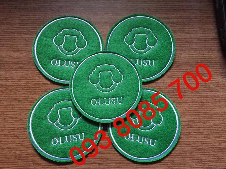 Xưởng làm lót ly vải nỉ, lót ly giấy, lót ly nhựa PVC theo yêu cầu giá rẻ