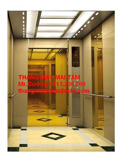 Thang máy tải khách nhập khẩu chính hãng mitsubishi