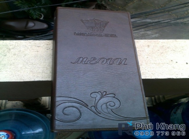 Địa chỉ sản xuất bìa menu, bìa menu giá rẻ, làm bìa menu theo yêu cầu