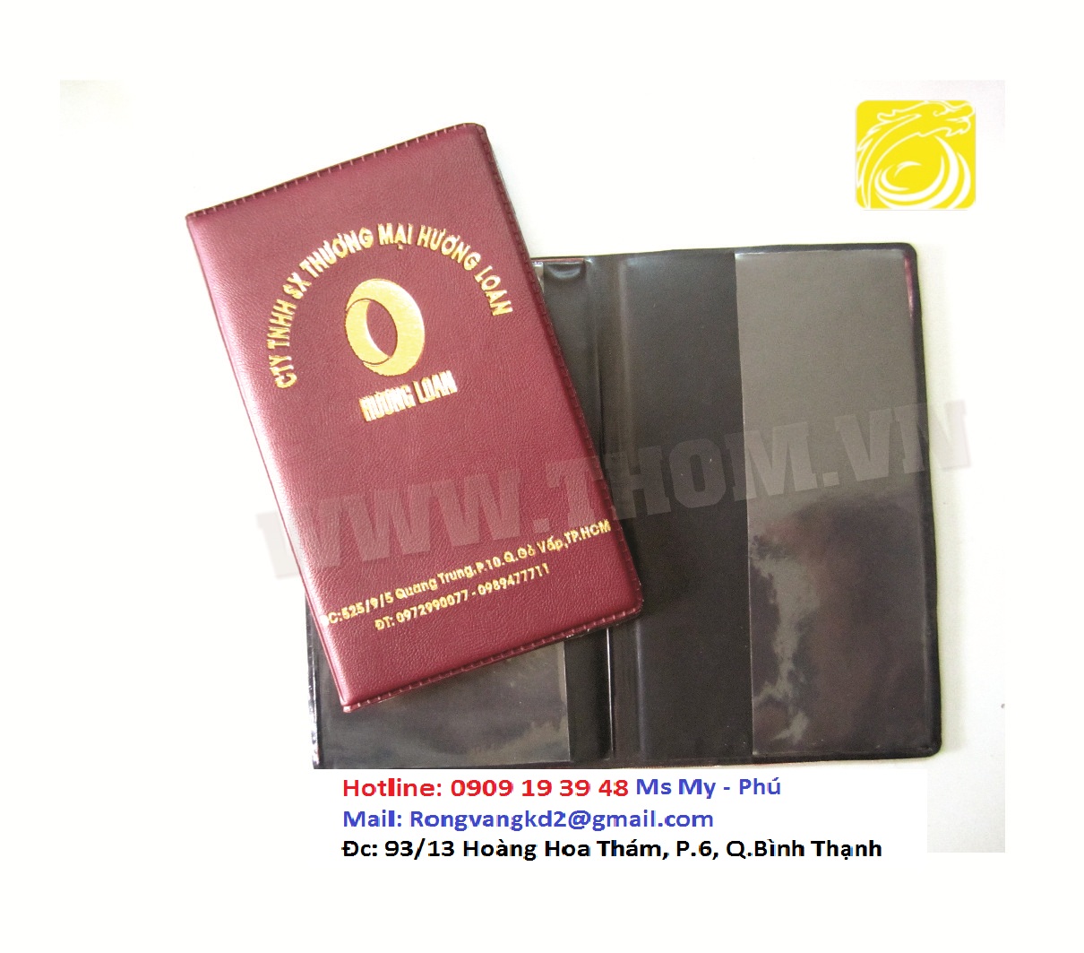 Cơ sở sản xuất bìa da, menu da, bìa tính tiền, bìa hồ sơ giá rẻ ...