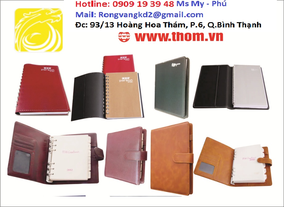 Cơ sở sản xuất bìa da menu, bìa da simili, bìa da trình ký, bìa da