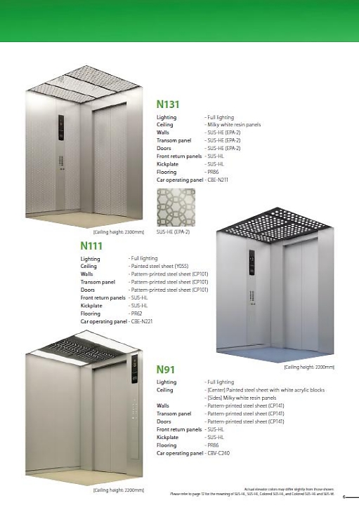 Thang máy tải khách mitsubishi