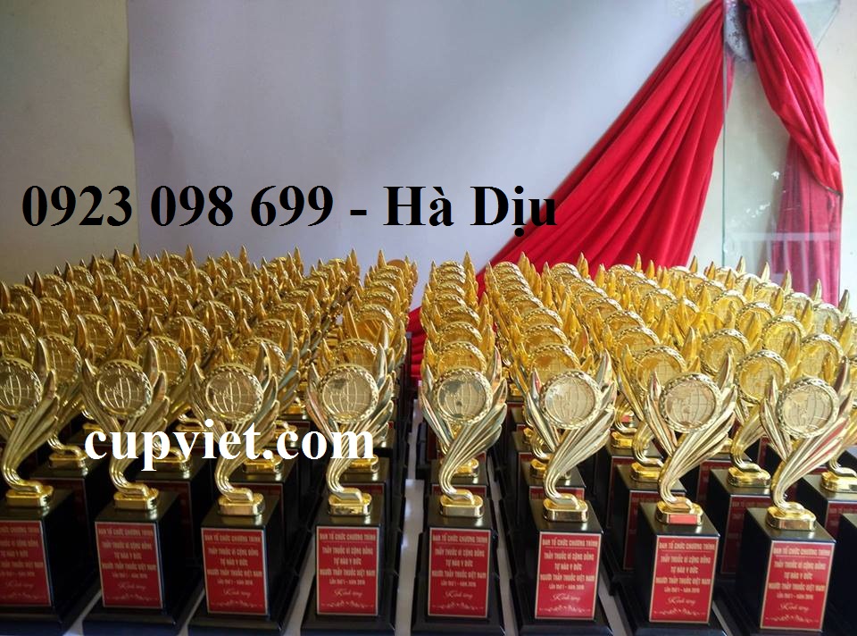 Bán cúp lưu niệm, cung cấp cúp vinh danh, sản xuất kỷ niệm chương đồng