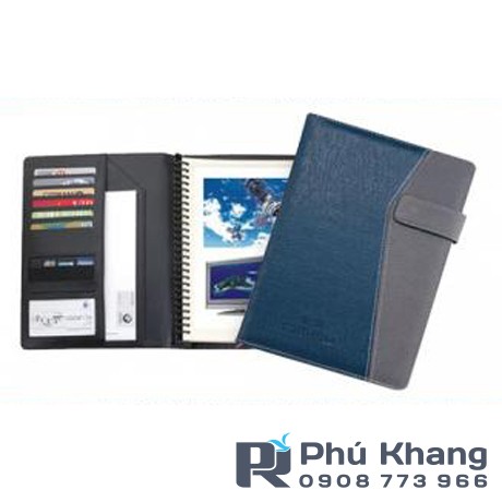 Xưởng may bìa sổ da, bìa sổ còng da, in sổ lò xo 2018 giá rẻ