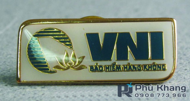 Cơ sở sản xuất pin cài áo, huy hiệu công ty, logo cài áo giá rẻ