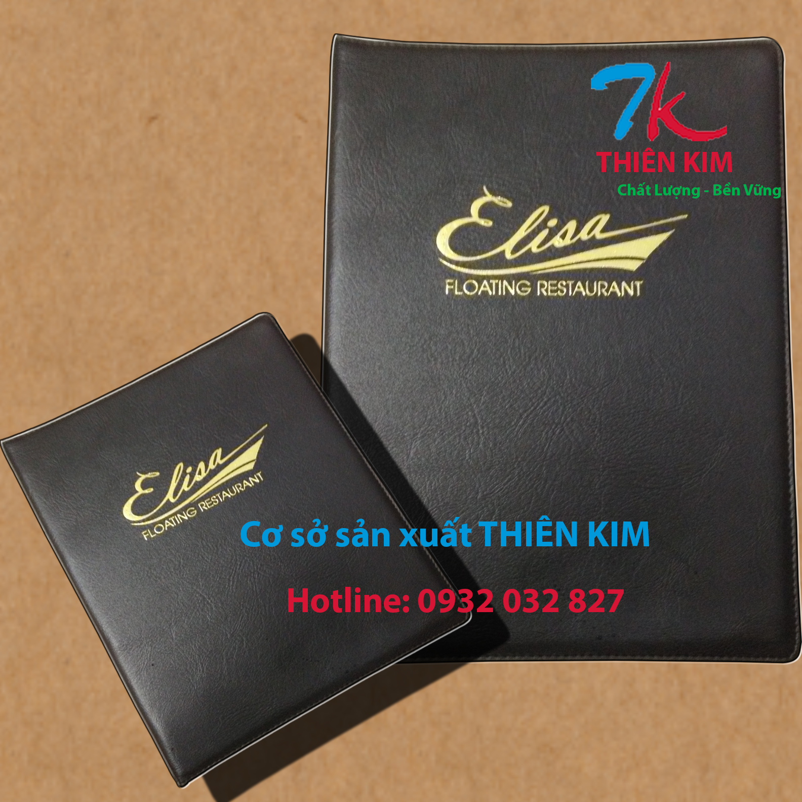 Chuyên gia công bìa sổ tay, bìa đựng bằng khen, sản xuất bìa kẹp tính tiền, bìa da giá rẻ,