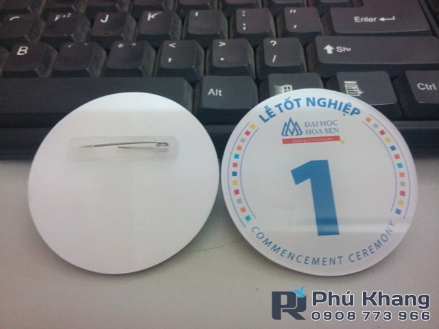Sản xuất huy hiệu nhựa sự kiện, huy hiệu công ty quảng cáo, huy hiệu nhựa giá rẻ