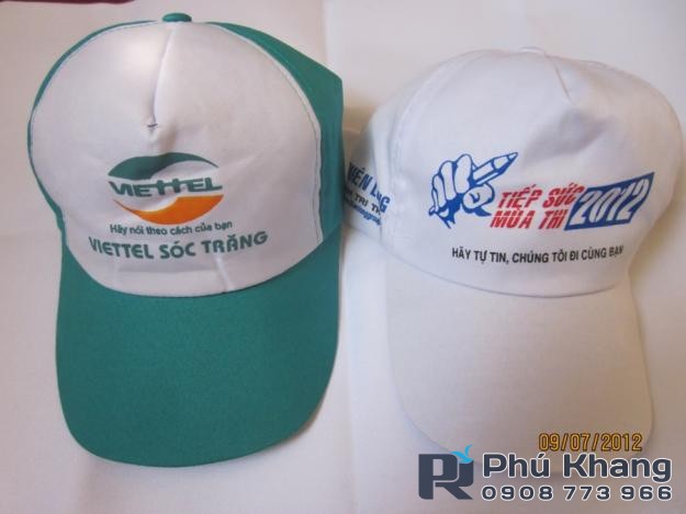 Xưởng may nón lưỡi trai quảng cáo, may nón sự kiện, nón vải dù giá rẻ