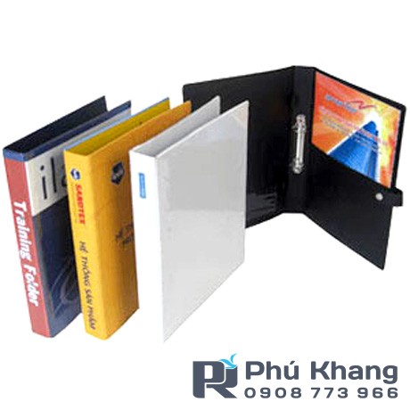 Xưởng may bìa da đựng hồ sơ, bìa folder bằng da, bìa trình ký đóng còng