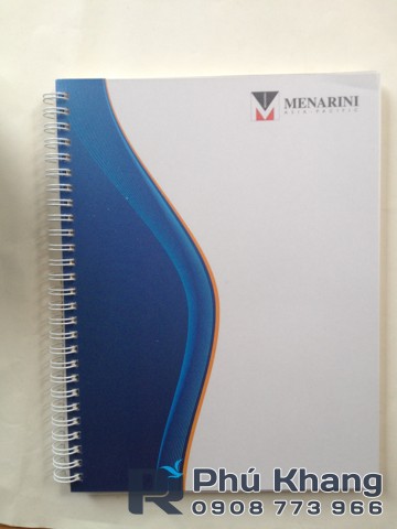 Chuyên in sổ lò xo quảng cáo, in sổ lò xo quà tặng, xưởng in sổ tay giá rẻ