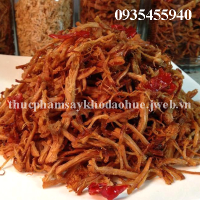 Sỉ lẻ thịt heo khô cháy tỏi