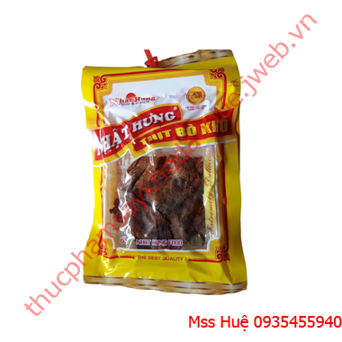 Sỉ lẻ khô bò miếng Nhật Hưng