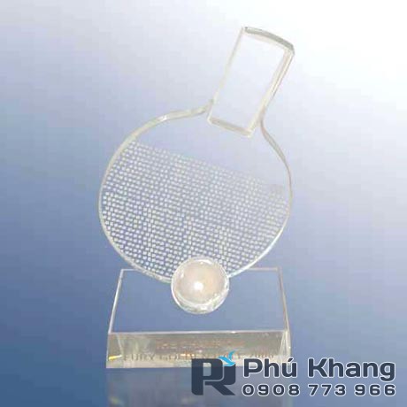 Sản xuất kỷ niệm chương pha lê