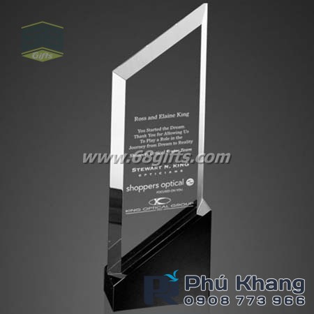 Sản xuất biểu trưng pha lê