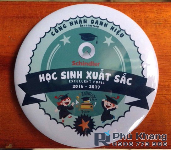 Sản xuất pin nhựa cài áo giá rẻ