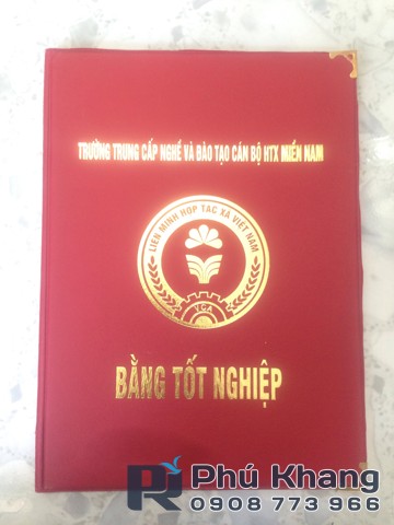 Cơ sở sản xuất bìa tốt nghiệp, in bìa đựng bằng tốt nghiệp, bìa simili đựng bằng đại học