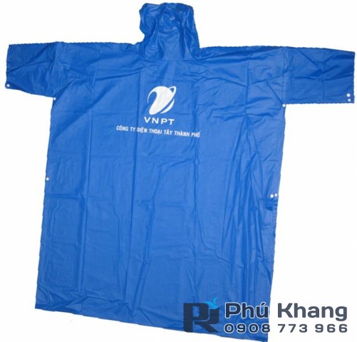 Sản xuất áo mưa cánh dơi giá rẻ, áo mưa nhựa rạng đông, làm áo mưa quảng cáo