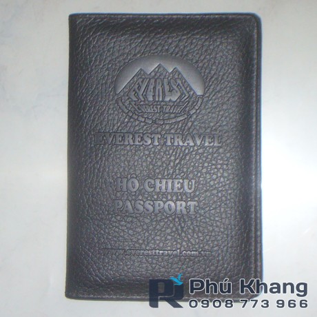 Cơ sở sản xuất bìa đựng hộ chiếu, sản xuất ví passport quà tặng, may thẻ hành lý da