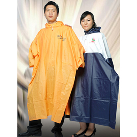 Cơ sở sản xuất áo mưa giá rẻ, in áo mưa nhựa, làm áo mưa cánh dơi 2 đầu
