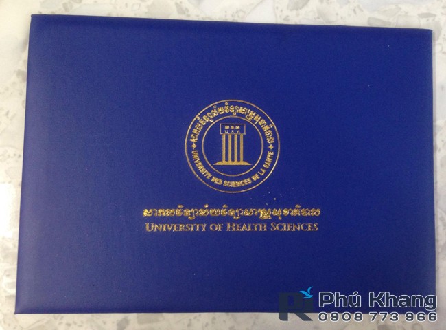 Chuyên sản xuất bìa tốt nghiệp simili, vỏ bọc bằng tốt nghiệp, làm bìa đựng bằng đại học