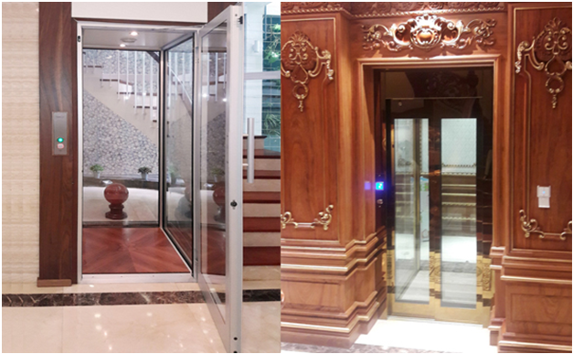 Lắp thang máy với diện tích nhỏ hẹp