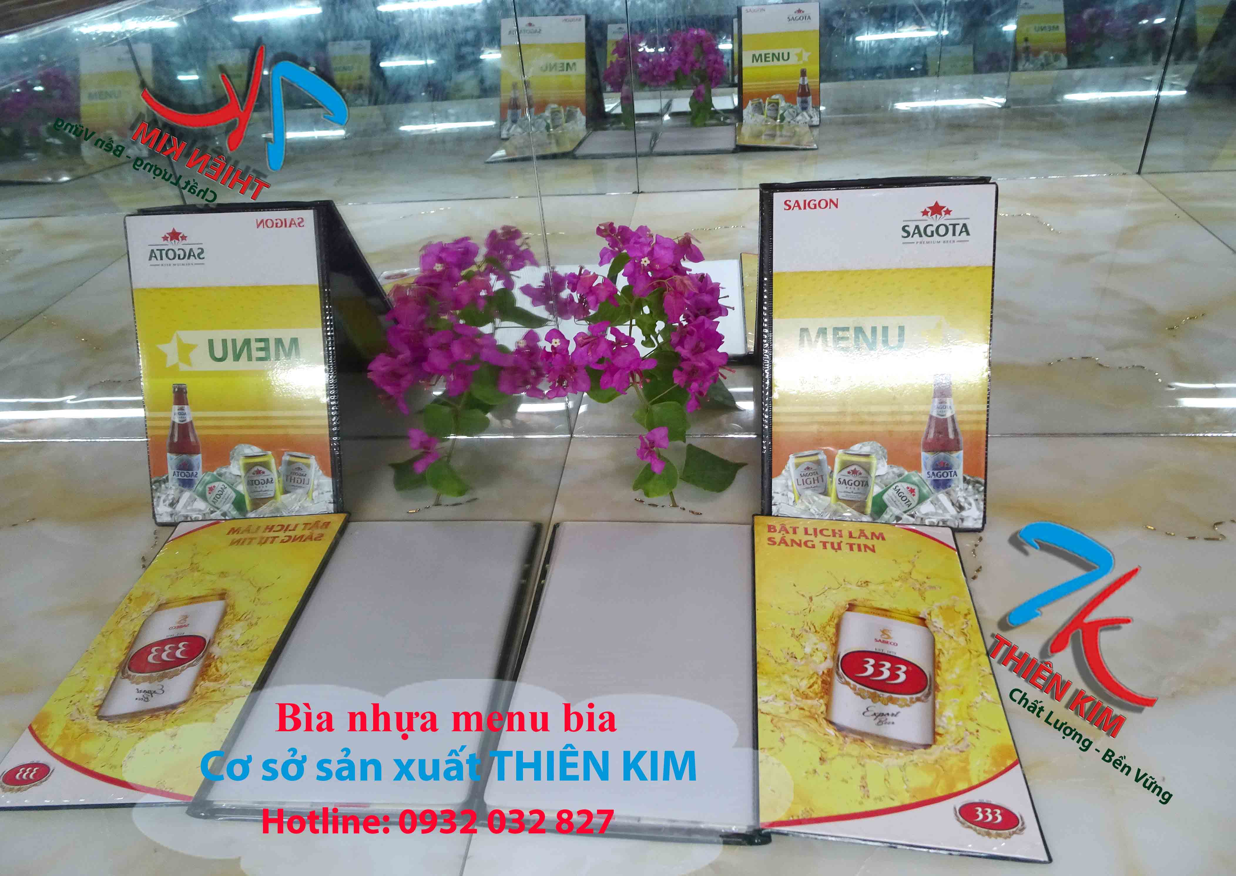 Cơ sở sản xuất bìa menu, bìa hồ sơ, bìa trình ký simili giá rẻ,