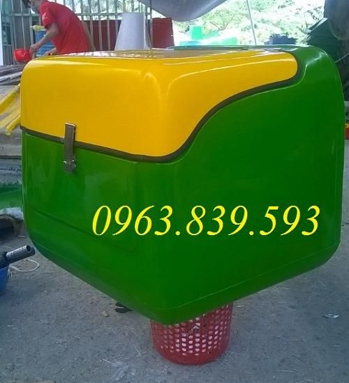 Thùng chở hàng loại trung - thùng chở hàng - thùng giao hàng sau xe máy