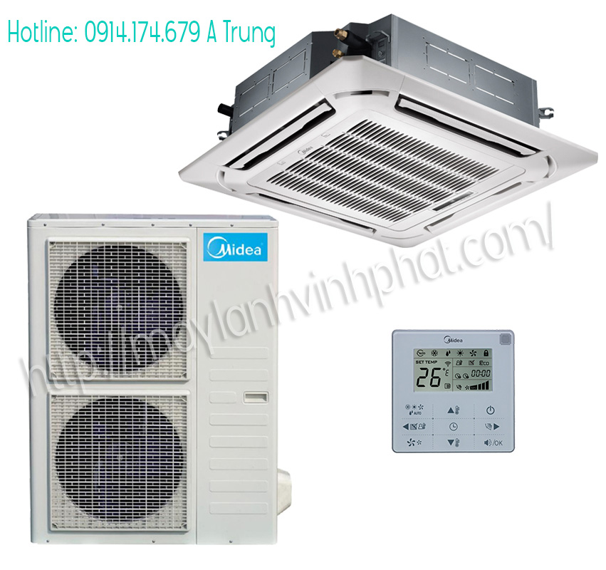 Chuyên cung cấp giá tận gốc Máy lạnh âm trần Midea 2HP – Máy lạnh âm trần cực rẻ -chất lượng đảm bảo
