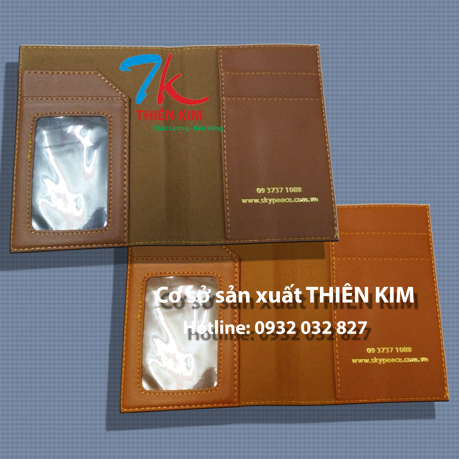 Cơ sở trực tiếp làm ví đựng namecard, làm ví đựng passport,