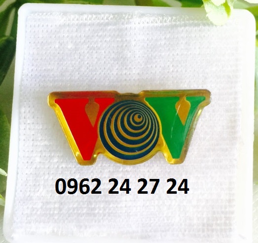 sao vàng cài áo, cung cấp biển tên đeo áo, cung cấp ve cài áo