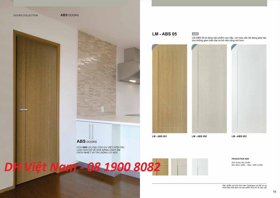 Cửa phòng ngủ ABS Hàn Quốc là gì?