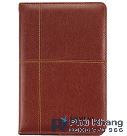 Chuyên may bìa sổ tay a5, sản xuất sổ da dán đóng chỉ, bìa sổ tay còng a5