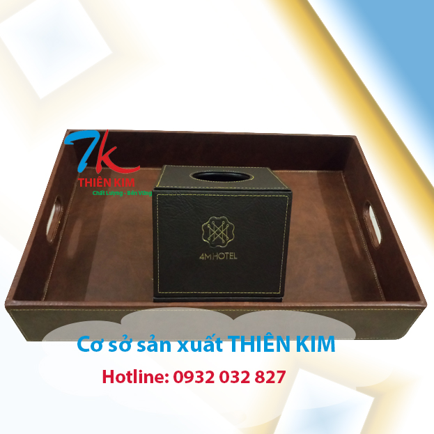 Xưởng sản xuất hộp da, hộp đựng khăn giấy bằng da, bộ sản phẩm bằng da,