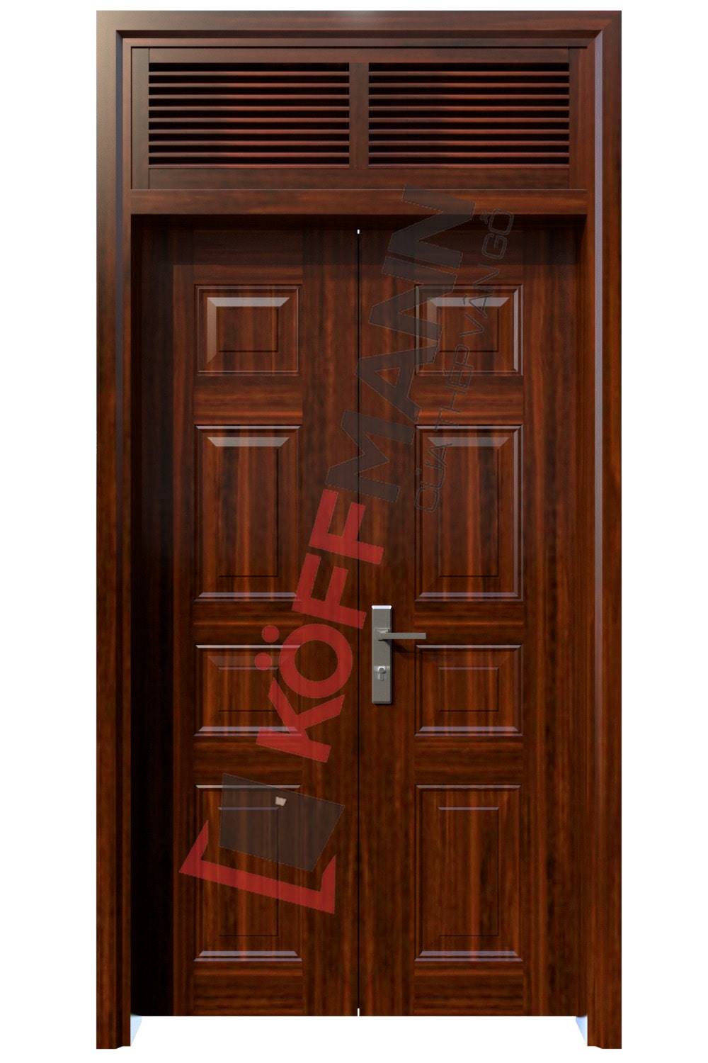 Sản phẩm hot nhất hiện nay-cửa thép vân gỗ siêu sang, siêu bền 28.6