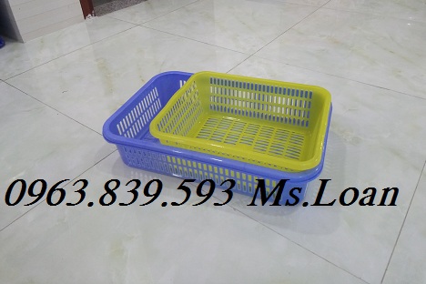 Rổ nhựa đựng trái cây siêu thị giá rẻ nhất